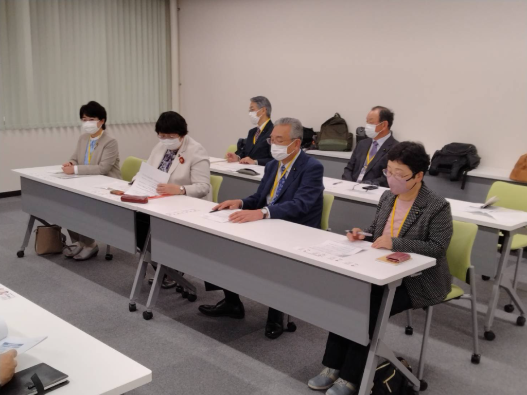 宮城県4病院移転再編問題で、宮城県議団と日本赤十字社、労働者健康安全機構に行ってきました。 |高橋ちづ子(日本共産党前衆議院議員)